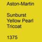 Preview: Aston-Martin, Sunburst Yellow Pearl Tricoat, 1375.